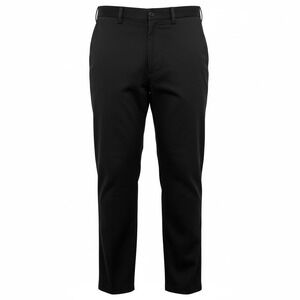 Oak Hill Mens Premium Flat Front Pants Black Waist-Relaxer 40x38 NEW (C12)
